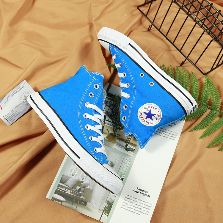 Converse classic cao cổ vải xanh CCVX042