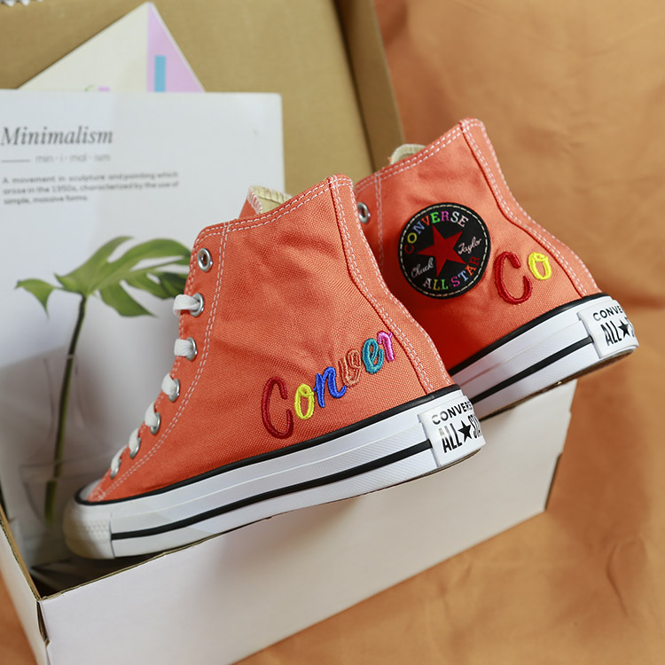 Converse cao cổ vải vàng CCVV027