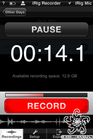 Irig Microphone cho Ipad, Iphone, Androids OS, iOs