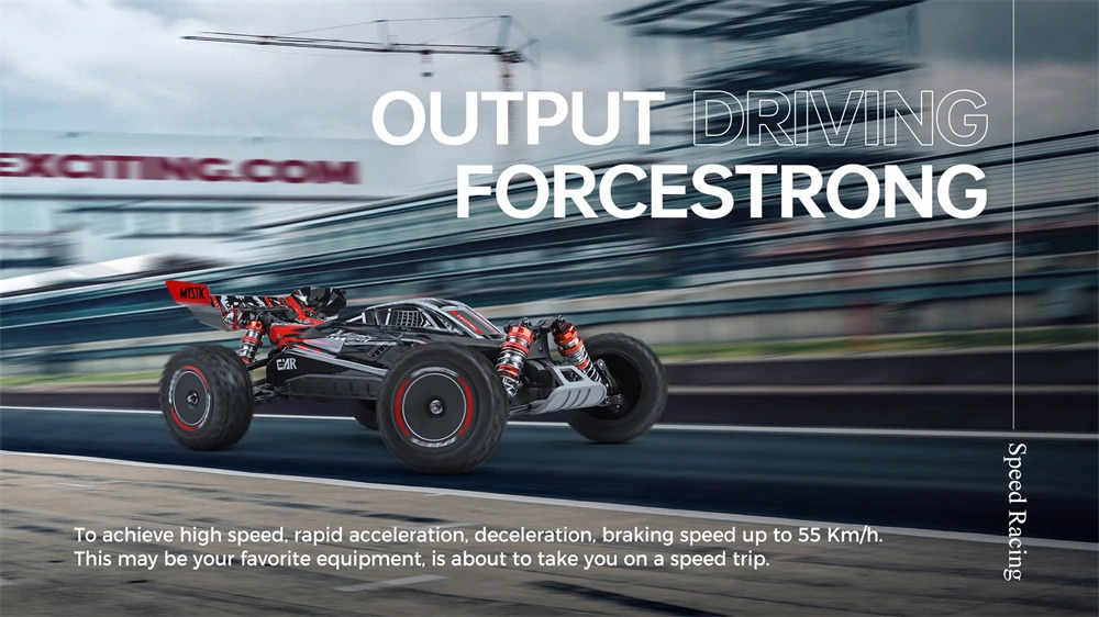 Xe điều khiển từ xa Wltoys 124010 RTR - 1:12 4WD Off-Road tốc độ cao 55km/h