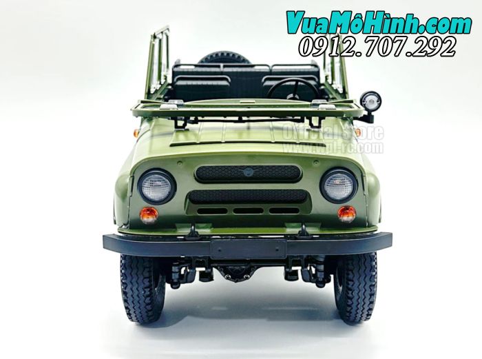 Xe ô tô điều khiển từ xa WPL C94 RTR - Xe UAZ 469 huyền thoại tỷ lệ 1:12