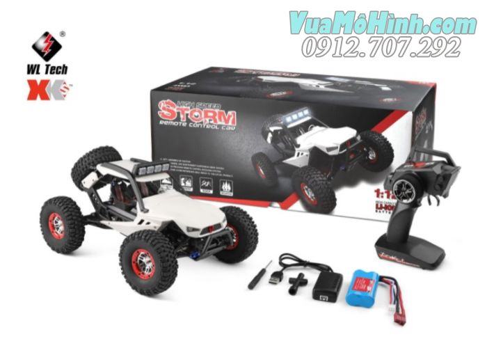 XK Wltoys 12429 Xe ô tô mô địa hình điều khiển từ xa STORM tốc độ cao RC