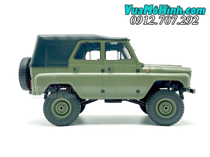 Xe ô tô điều khiển từ xa WPL C94 RTR - Xe UAZ 469 huyền thoại tỷ lệ 1:12