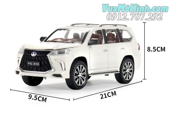 Xe ô tô mô hình tĩnh Lexus LX570 tỉ lệ 1:24