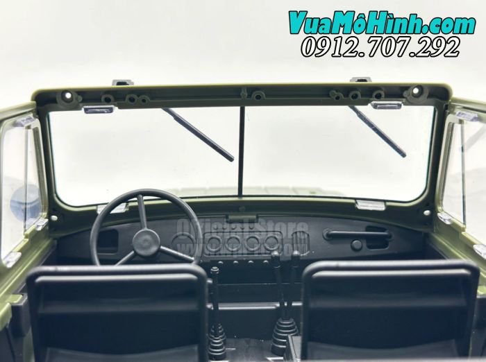Xe ô tô điều khiển từ xa WPL C94 RTR - Xe UAZ 469 huyền thoại tỷ lệ 1:12