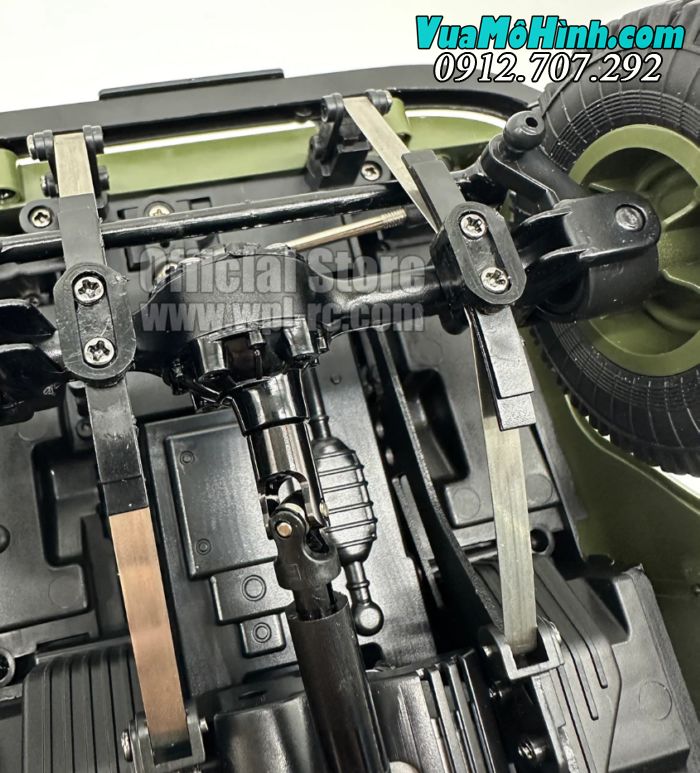 Xe ô tô điều khiển từ xa WPL C94 RTR - Xe UAZ 469 huyền thoại tỷ lệ 1:12