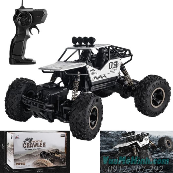 Xe ô tô địa hình điều khiển từ xa Rock Crawler Tỷ Lệ 1:16 