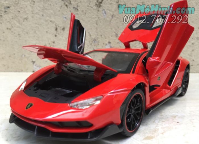 Mô hình tĩnh xe ô tô o to Lamborghini LP770 tỉ lệ 1:24