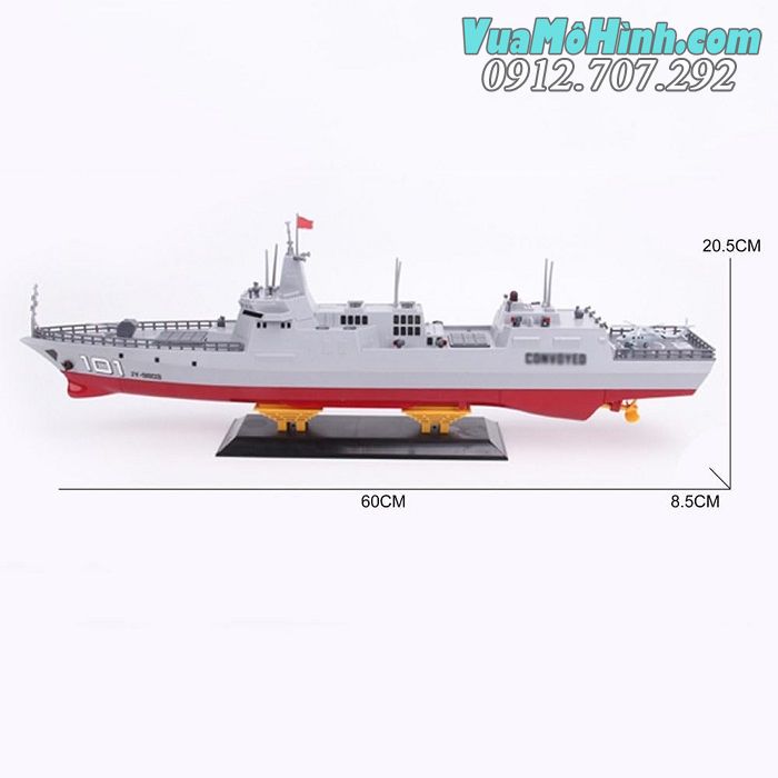 Tàu chiến quân sự điều khiển từ xa JY-9803 WARSHIP SERIES hãng JJRC tàu thuỷ, cano, thuyền, tàu khu trục, tàu sân bay