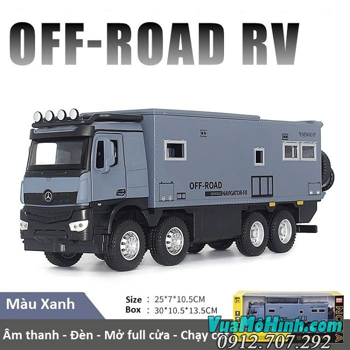 Mô hình xe ô tô tải OFF-ROAD RV tỉ lệ 1/32