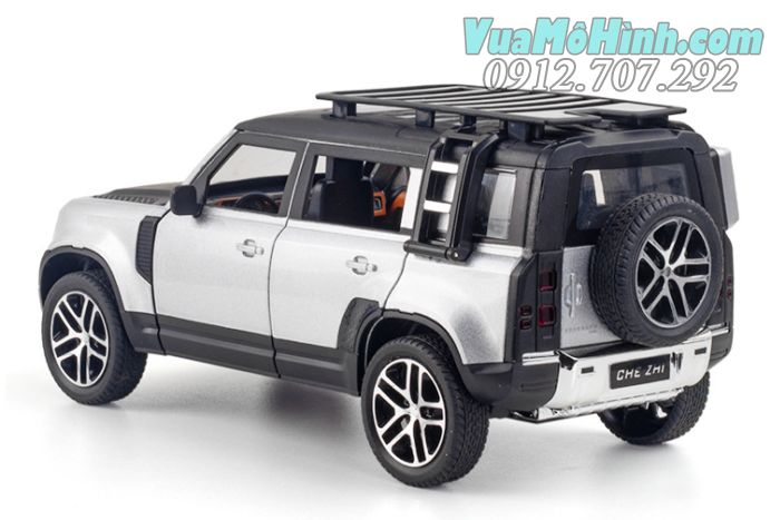 mô hình xe hơi Land Rover Defender 1:24 kim loại, giá tốt