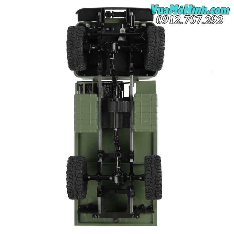 xe tải quân sự mỹ WPL B16 tỉ lệ 1/16 6wd B-16 ô tô RC REO M35 6x6 RTR