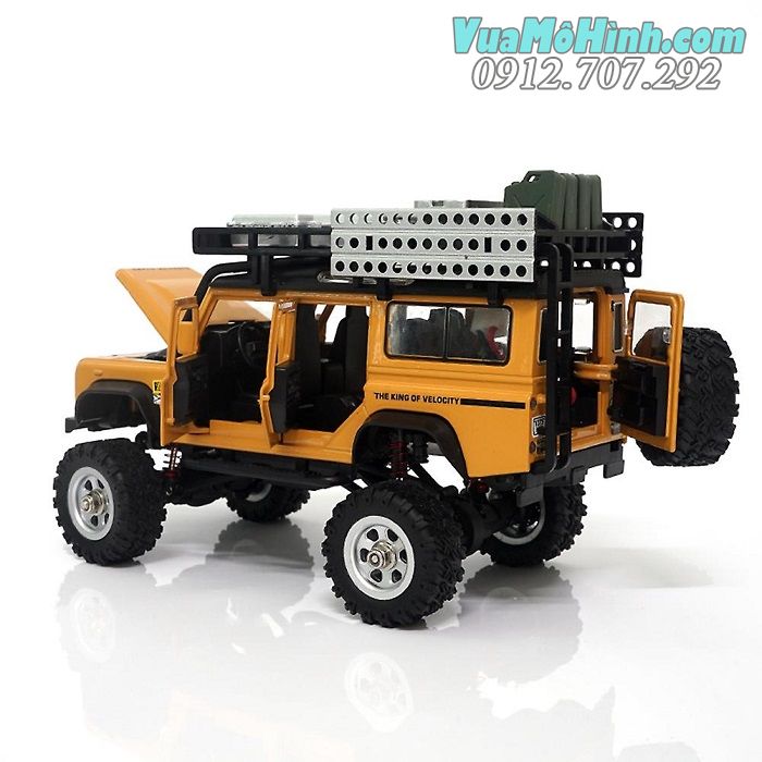Xe ô tô điều khiển từ xa SG2801 vỏ kim loại tỉ lệ 1:28 đồ chơi RC Jeep Crawler SG 2801