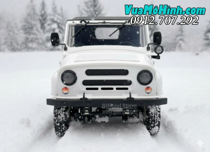 Xe ô tô điều khiển từ xa WPL C94 RTR - Xe UAZ 469 huyền thoại tỷ lệ 1:12