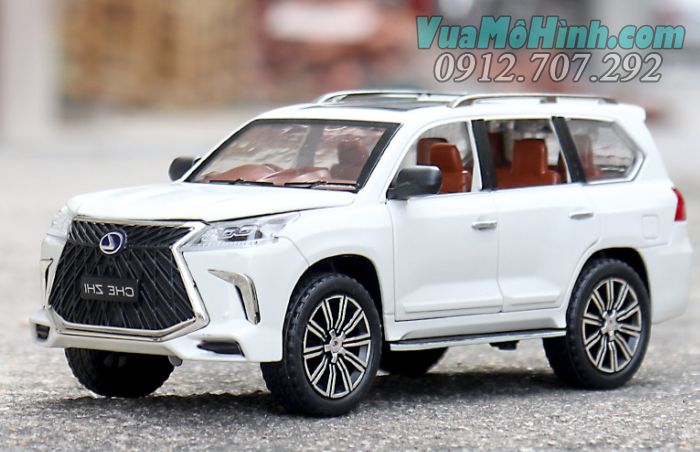 Mô hình xe ô tô Toyota Land Cruiser PRADO tỉ lệ 1:24