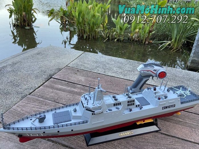 Tàu chiến quân sự điều khiển từ xa JY-9803 WARSHIP SERIES hãng JJRC tàu thuỷ, cano, thuyền, tàu khu trục, tàu sân bay