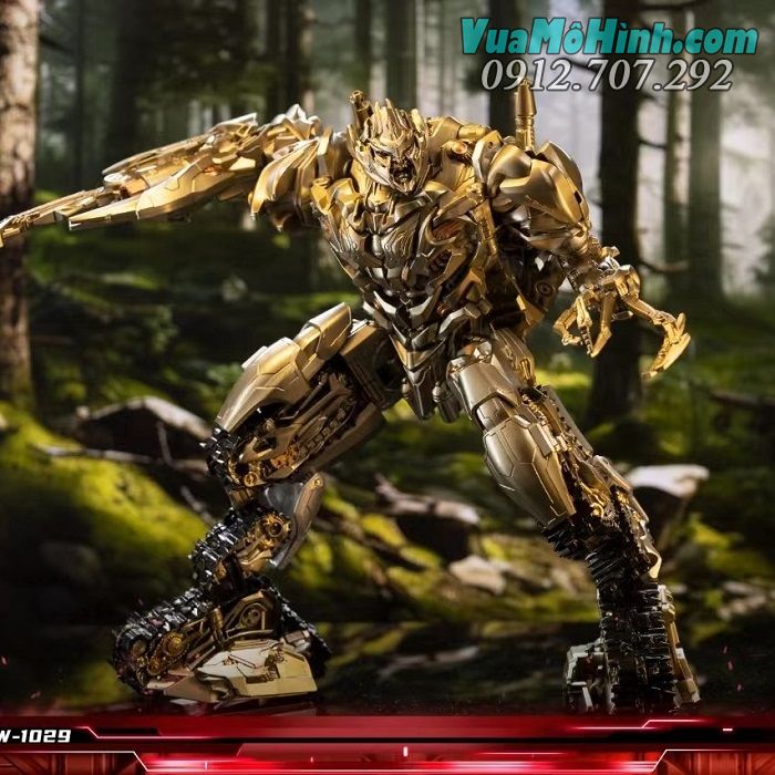 Mô hình transformers Baiwei TW1029 Megatron KO SS13 transformer robot biến hình thành xe tăng