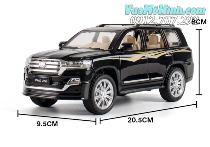 Mô hình xe ô tô Toyota Land Cruiser PRADO tỉ lệ 1:24 