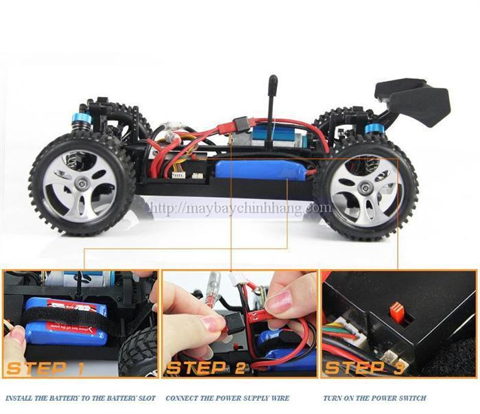 đồ chơi mô hình xe hơi Buggy 959 xe ô tô đua địa hình off road điều khiển từ xa chính hãng tốc độ cao