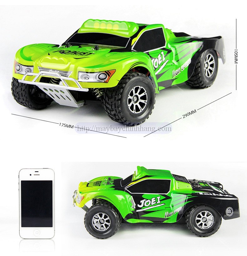 đồ chơi mô hình xe hơi WLtoys A969 xe ô tô đua địa hình off road điều khiển từ xa 2 cầu chính hãng tốc độ cao