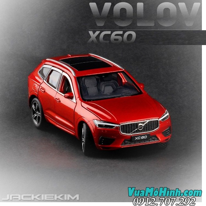 Mô hình xe Volvo XC60 tỉ lệ 1:32 hãng JACKIEKIM 