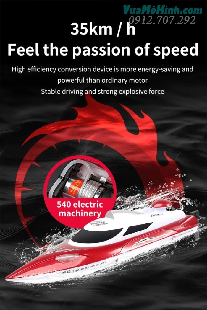 tàu thuyền xuồng cano điều khiển từ xa HJ806B HJ806 HJ 806 806B
