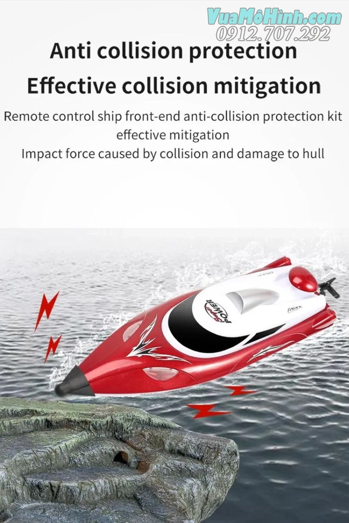 tàu thuyền xuồng cano điều khiển từ xa HJ806B HJ806 HJ 806 806B