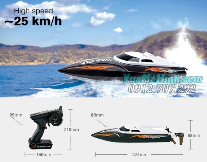 cano điều khiển từ xa tốc độ cao UDI 001 giá rẻ hà nội