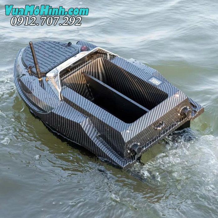 Thuyền thả mồi Flytec V080 GPS điều khiển từ xa có sonar dò cá, tải trọng 3kg, pin 20000mAh, phạm vi 800 mét.