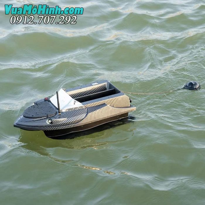 Thuyền thả mồi Flytec V080 GPS điều khiển từ xa có sonar dò cá, tải trọng 3kg, pin 20000mAh, phạm vi 800 mét.