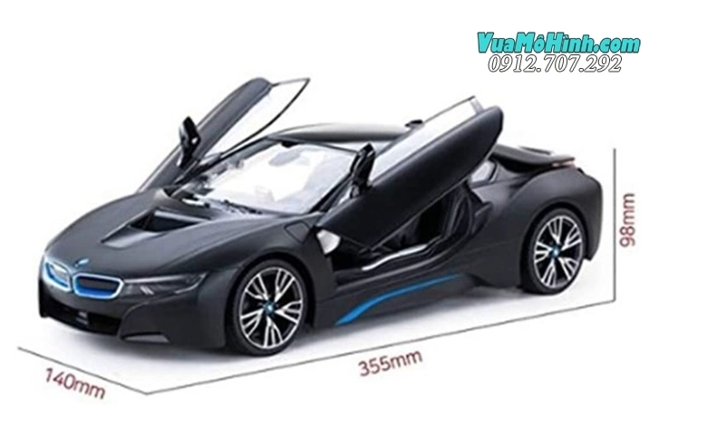 Mô hình xe ô tô điều khiển từ xa BMW I8 chính hãng