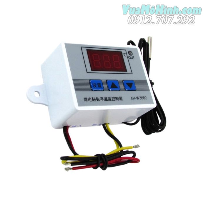 Bộ điều khiển nhiệt độ kỹ thuật số XH-W3002 ấp trứng gà vịt ngan chim W3002 úm vật nuôi gia cầm, chế máy làm sữa chua, khống chế kiểm soát nhiệt độ