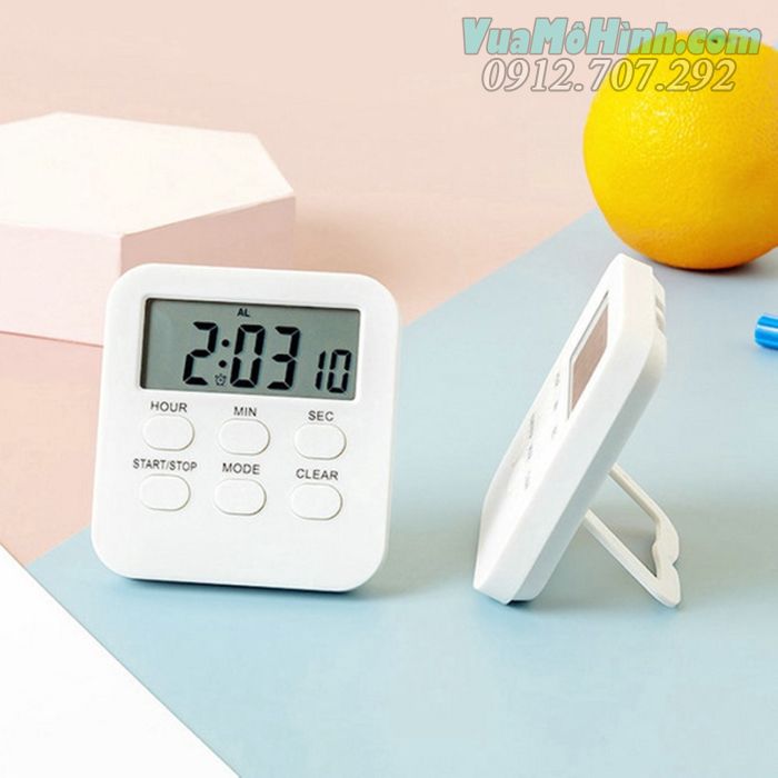 Đồng hồ hẹn giờ đếm ngược đa năng hẹn giờ khi nấu ăn mini