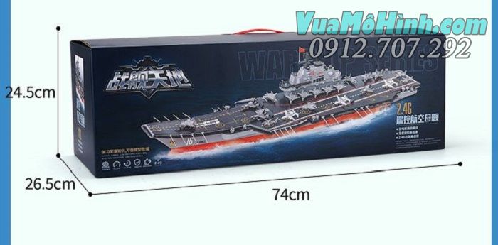 Tàu khu trục sân bay cỡ lớn T41 hãng JJRC mô hình hàng không mẫu hạm JY-9801 tàu chiến cano tàu thuỷ thuyền