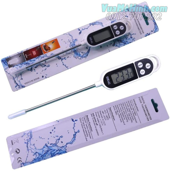 Nhiệt kế điện tử thông minh dùng đo nước pha sữa cho trẻ em nhiệt kế TP300