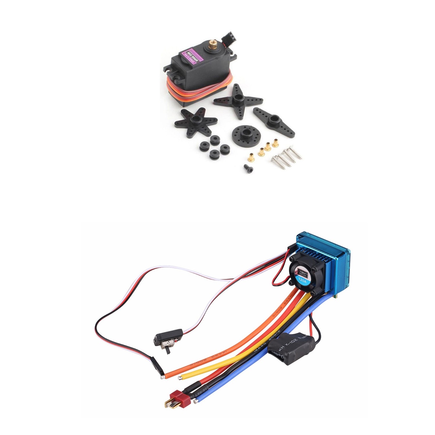 gói combo bộ linh phụ kiện độ chế mô hình xe ô tô điều khiển từ xa