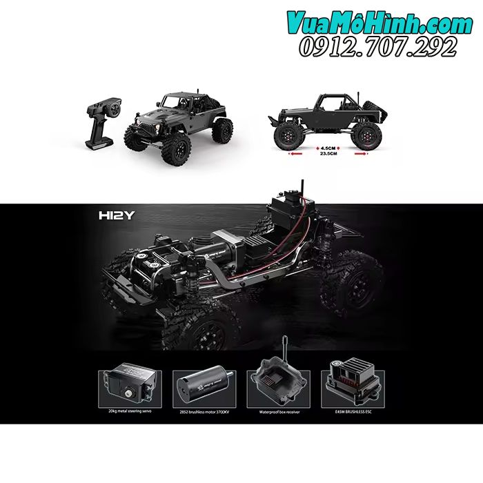 Xe điều khiển từ xa MJX Hyper Go H12Y/H12Y+ Rc