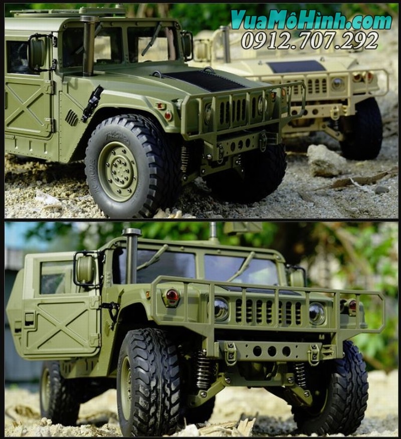 HG P408 xe ô tô mô hình quân sự điều khiển từ xa HG-P408