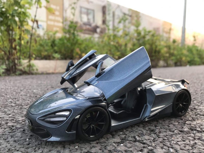 Mô hình xe ô tô, siêu xe , xe hơi McLaren 720S 1:24 Jada chính hãng