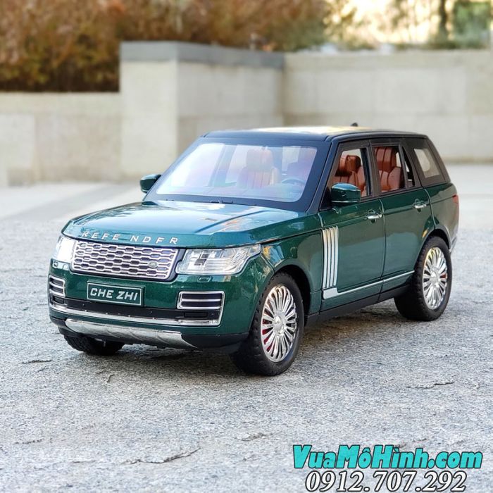 Mô hình xe ô tô Land Rover Ranger Rover tỉ lệ 1/24 đồ chơi trẻ em