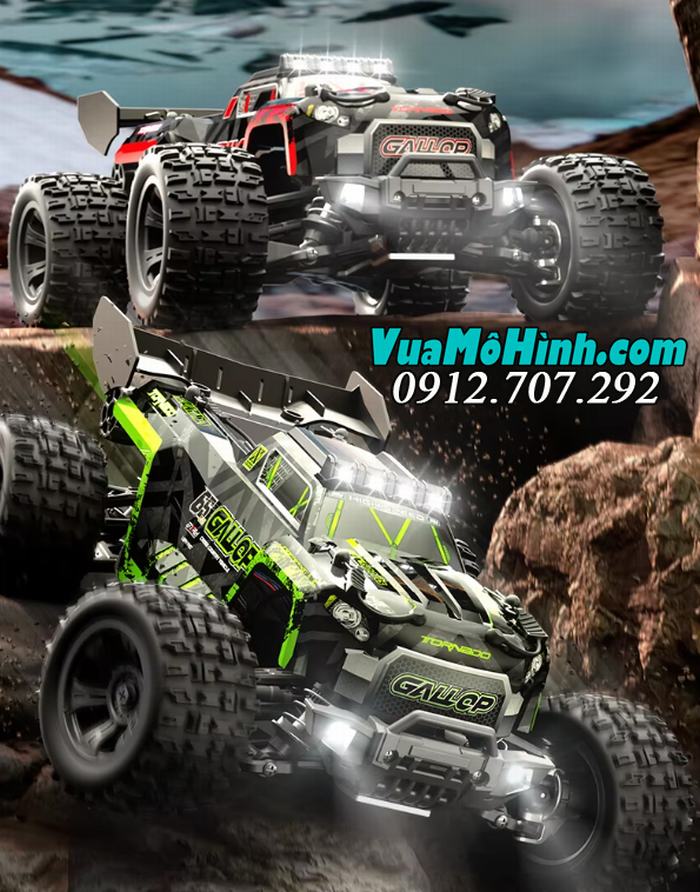 xe ô tô mô hình địa hình điều khiển từ xa tốc độ cao LH-18108 Land Raider Gallop