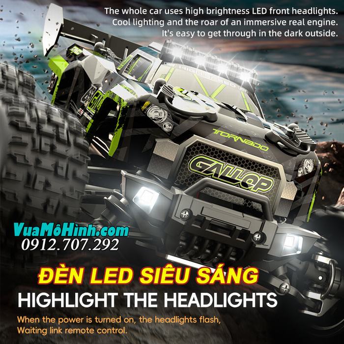 xe ô tô mô hình địa hình điều khiển từ xa tốc độ cao LH-18108 Land Raider Gallop