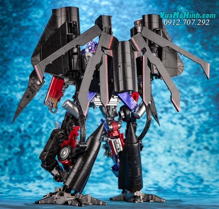 Mô hình LS-14 Transformers Optimus Prime Black Mamba mô hình người máy robot biến hình xe tải đầu kéo