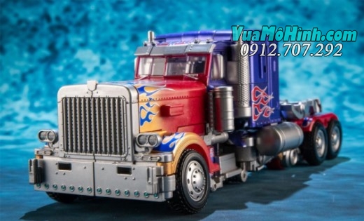 Mô hình LS-14 Transformers Optimus Prime Black Mamba mô hình người máy robot biến hình xe tải đầu kéo