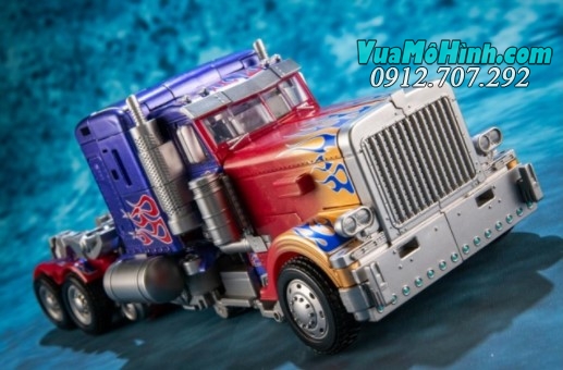 Mô hình LS-14 Transformers Optimus Prime Black Mamba mô hình người máy robot biến hình xe tải đầu kéo