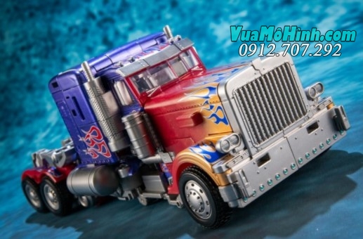 Mô hình LS-14 Transformers Optimus Prime Black Mamba mô hình người máy robot biến hình xe tải đầu kéo