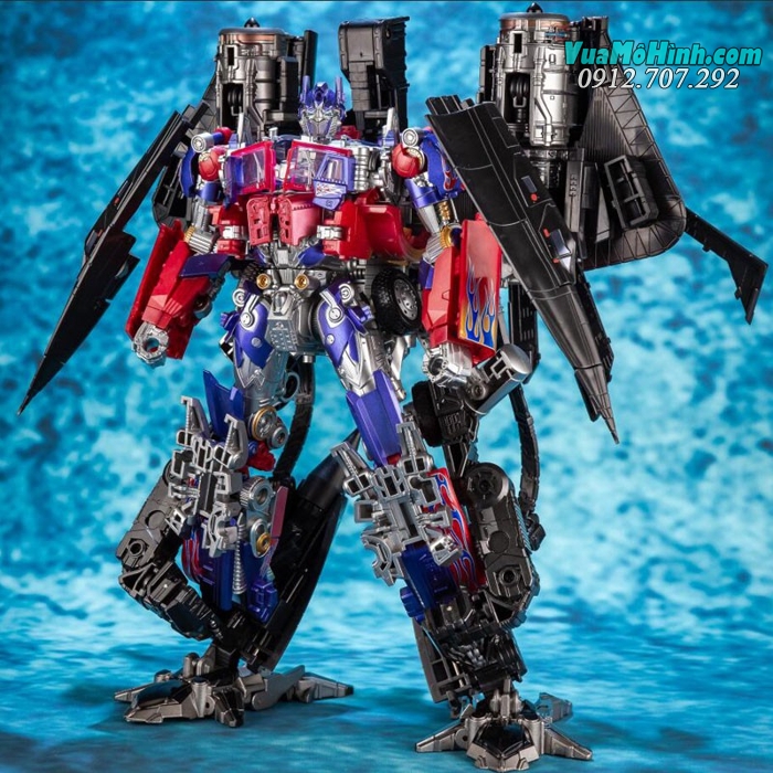 Mô hình LS-14 Transformers Optimus Prime Black Mamba mô hình người máy robot biến hình xe tải đầu kéo