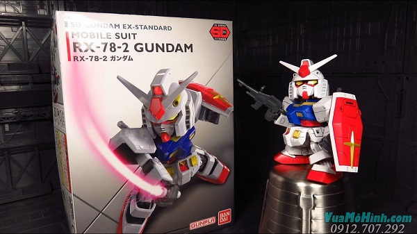Mô hình lắp ráp Gundam SD EX-STANDARD 001 RX-78-2