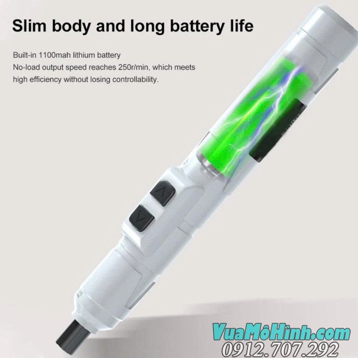Máy vặn ốc vít điện USB 3.6V 150RPM mini đa năng