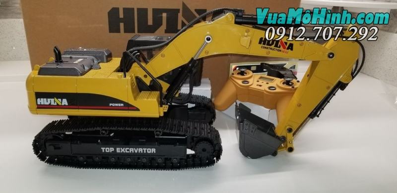 Xe xúc ủi điều khiển từ xa Huina 1510 tỉ lệ 1:18 chính hãng